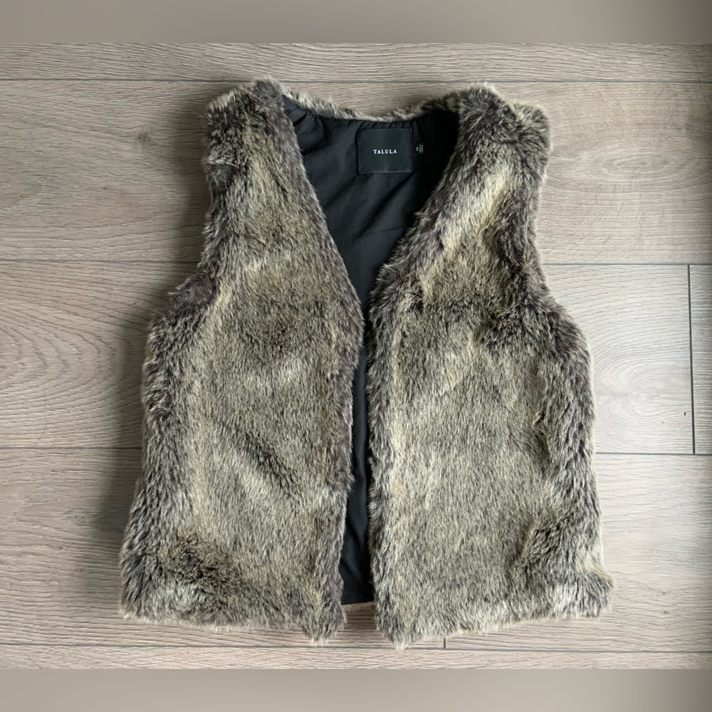 New Talula Faux Fur Vest